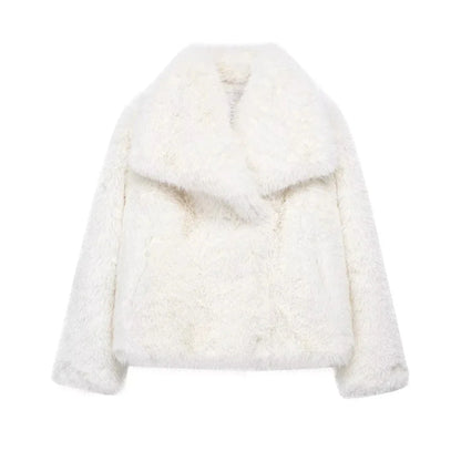 Elena Velvet Fur Coat